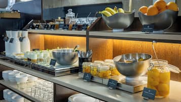 Daily buffet breakfast (EUR 14 per person)