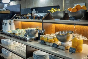 Daily buffet breakfast (EUR 14 per person)