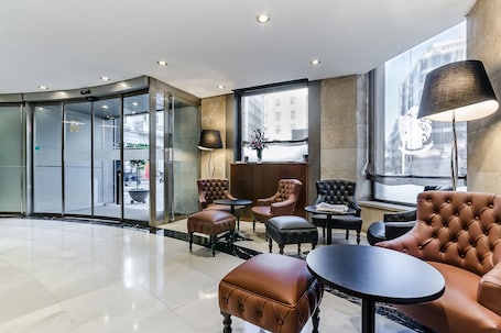 Saguão. Hotel Suizo