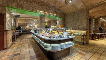 Daily buffet breakfast (EUR 14 per person)