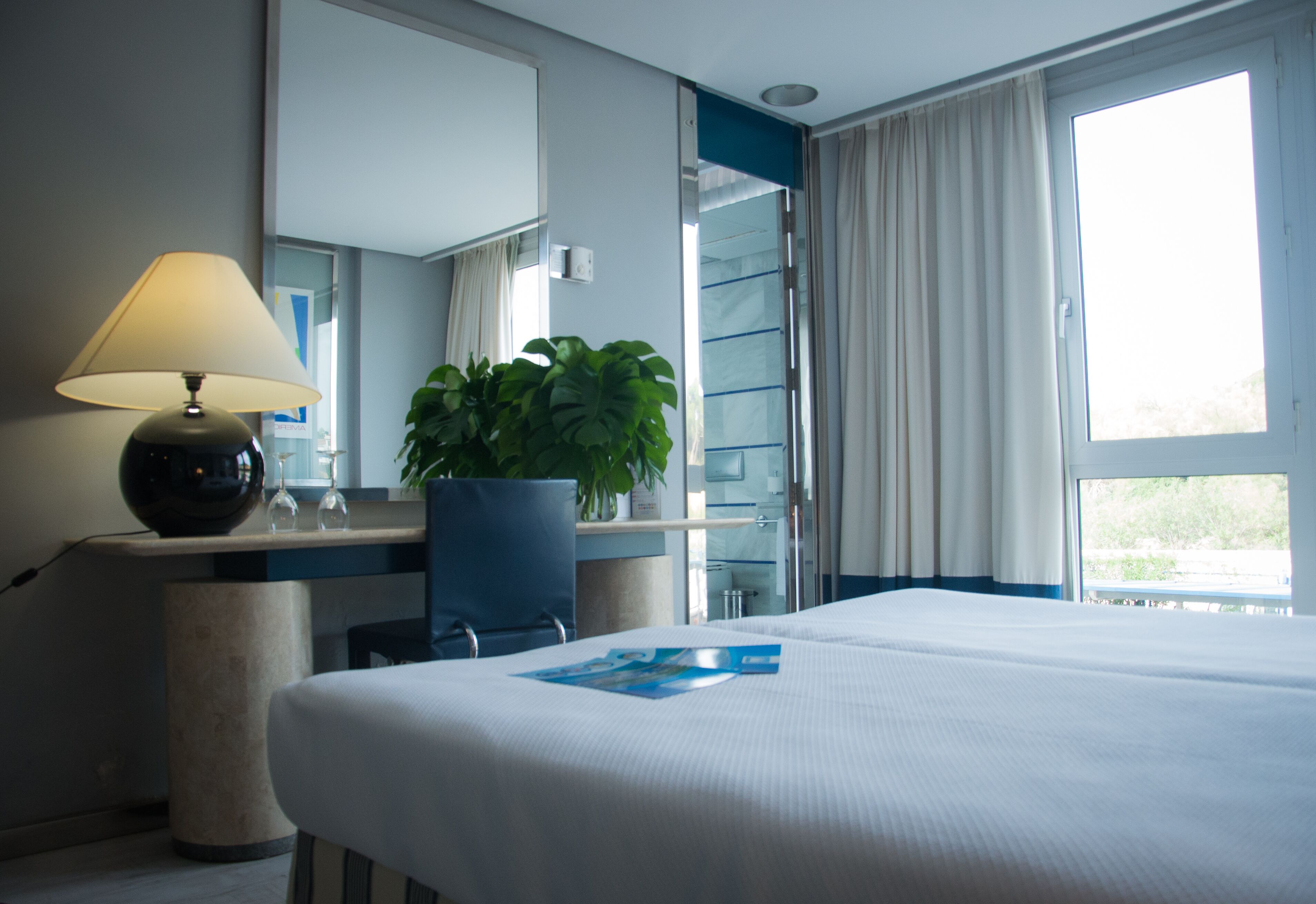 Minibar, in-room safe, desk, blackout curtains