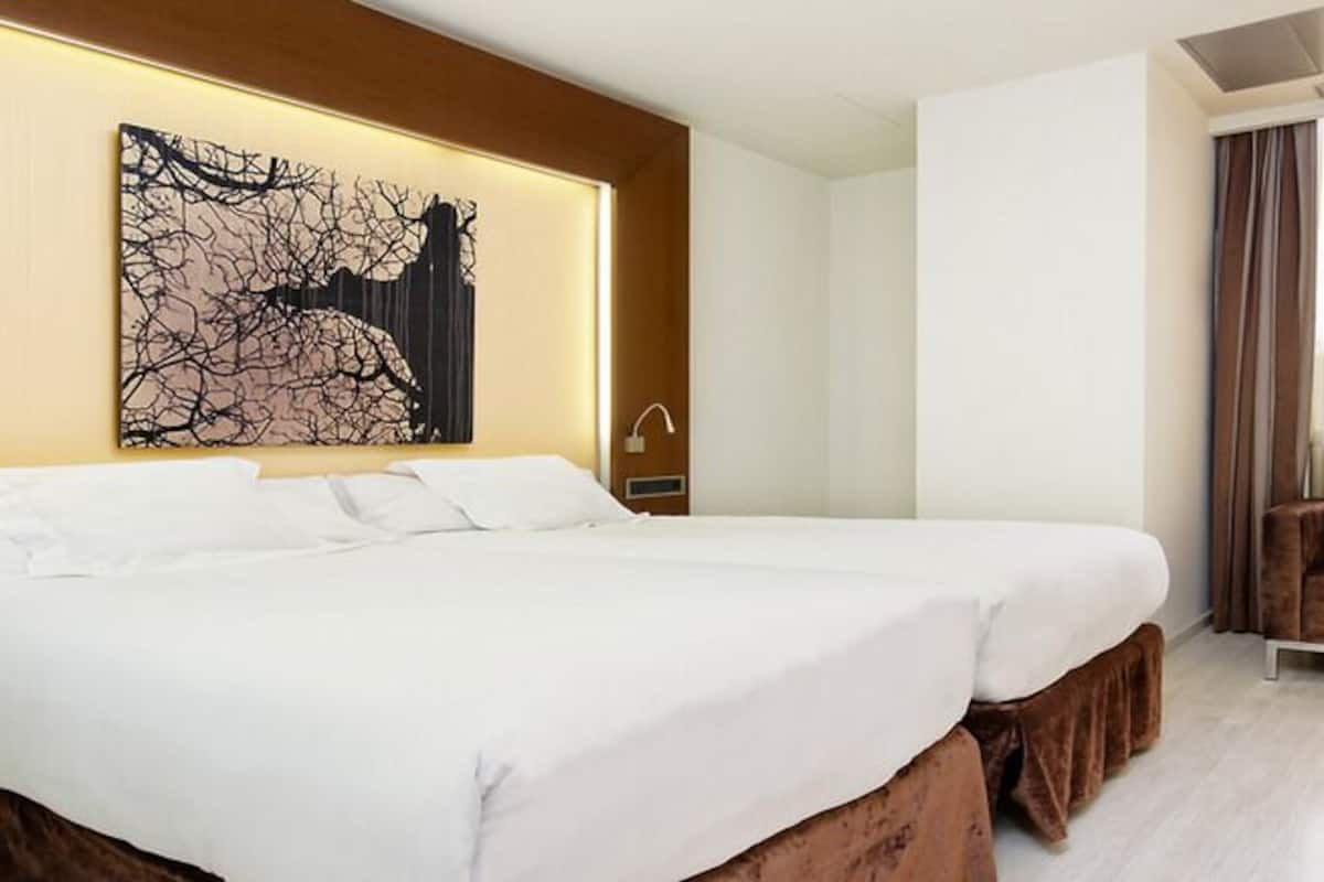 1 chambre, literie de qualité supérieure, couette en duvet d'oie