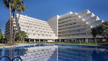 Façana frontal de l'allotjament