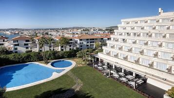 Melia Room - Dobbeltværelse - udsigt til pool | Udsigt fra værelset