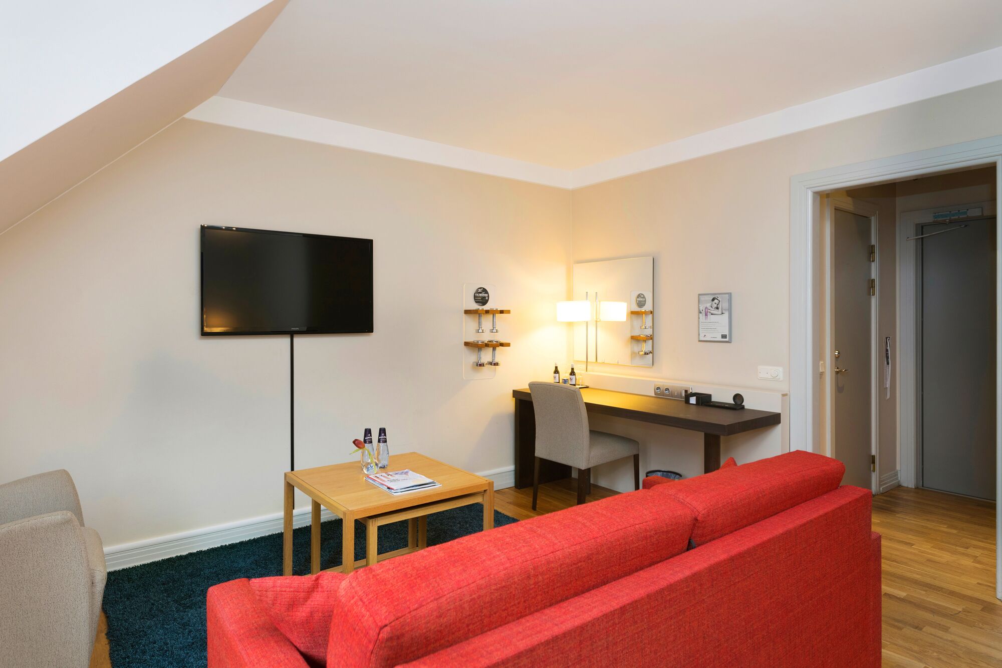 junior suite | 1 bedroom, premium bedding, minibar, in-room safe