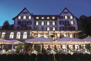 Fassade der Unterkunft
