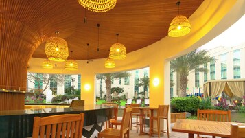 Poolside bar