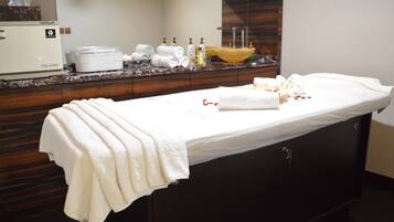 Body scrubs, facials, manicures and pedicures