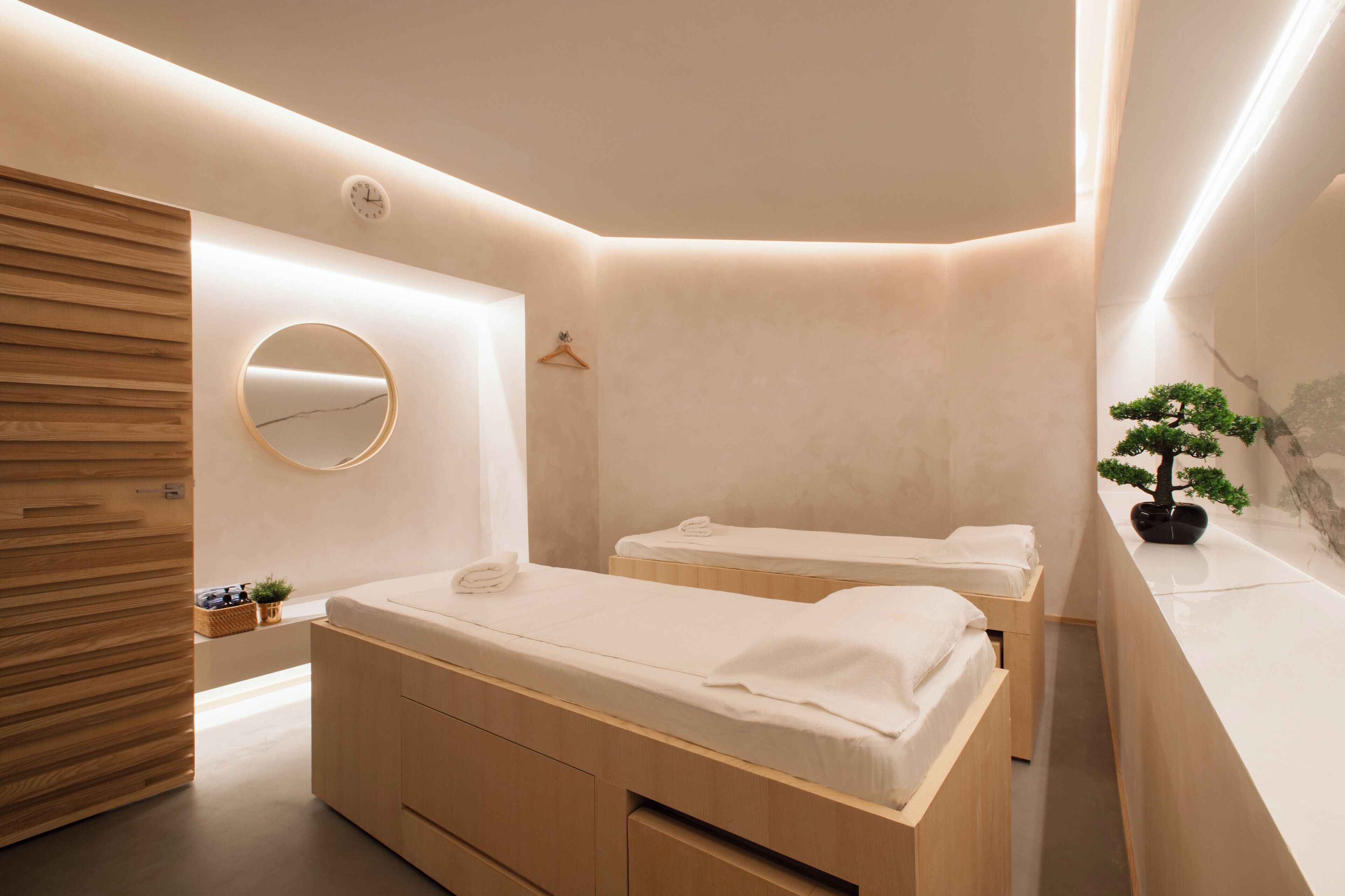 Body scrubs, facials, manicures and pedicures