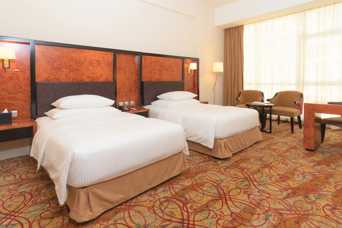 Superior Room, 2 Twin Beds complimentary shuttle to DXB Airport Terminal 1 & 3 | Minibar, in-room safe, soundproofing, iron/ironing board