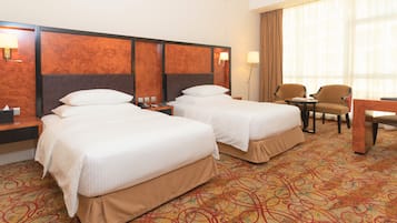 Superior Room, 2 Twin Beds complimentary shuttle to DXB Airport Terminal 1 & 3 | Minibar, in-room safe, soundproofing, iron/ironing board