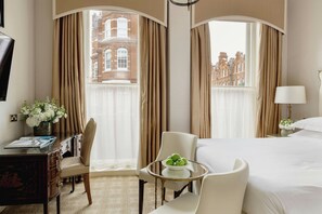 Classic Double Room | Egyptian cotton sheets, premium bedding, down comforters, minibar - The Egerton House Hotel (London)
