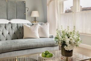 Studio Suite | Living area | LCD TV, iPod dock