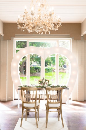 Indoor wedding