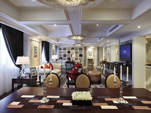 Opera wing, Grand Prestige Suite with Club Privileges and Benefits, King Bed | Premium bedding, down comforters, pillowtop beds, minibar - Sofitel Legend Metropole Hanoi (Hanoi)