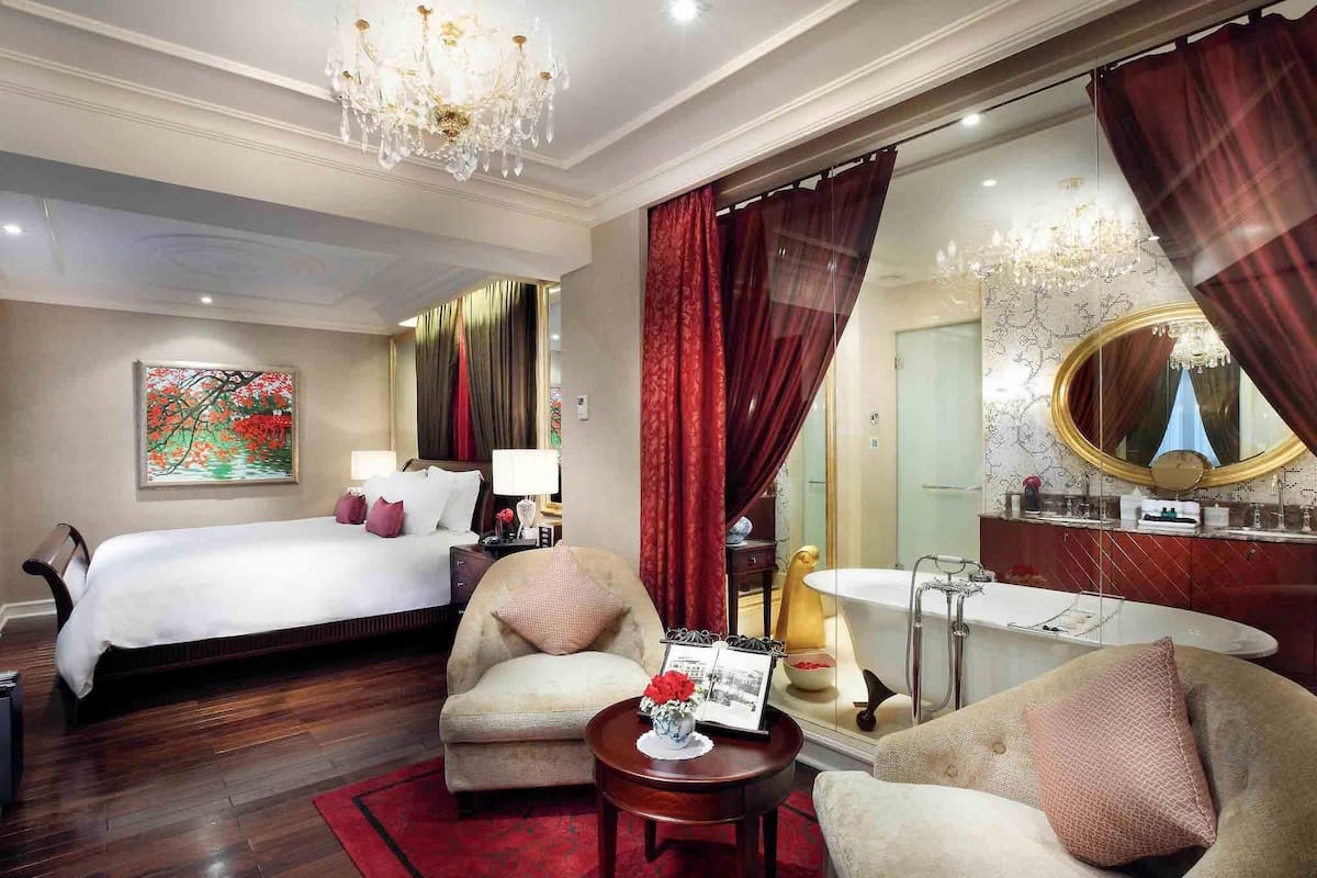 Opera wing, Grand Prestige Suite with Club Privileges and Benefits, King Bed | 1 bedroom, premium bedding, down comforters, pillowtop beds