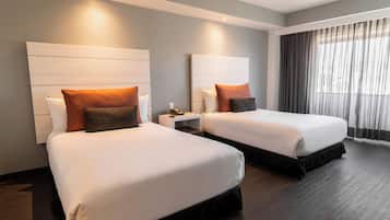 Premium bedding, in-room safe, desk, blackout curtains