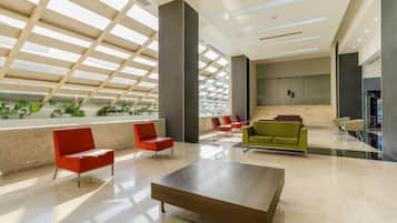 Sala de estar en el lobby