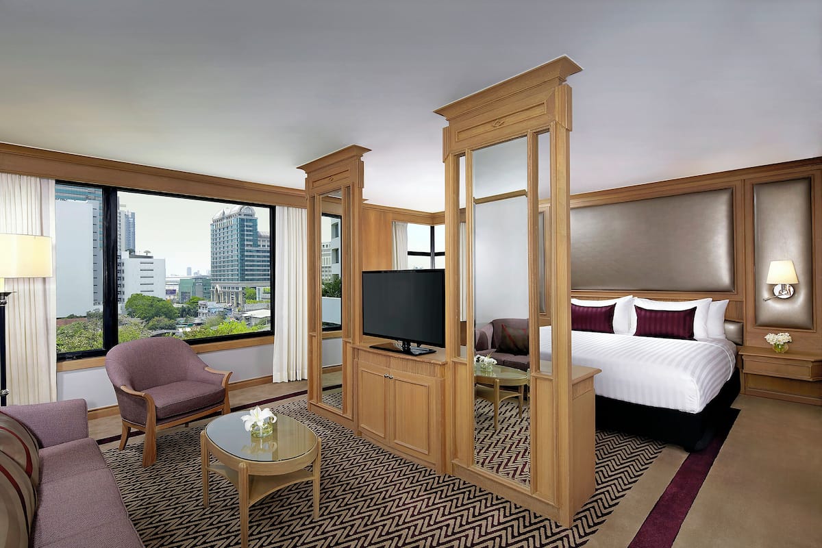 Suite Executive, 1 letto king, accesso al Club Lounge (Executive Lounge Access) | Biancheria da letto di alta qualità, una cassaforte in camera