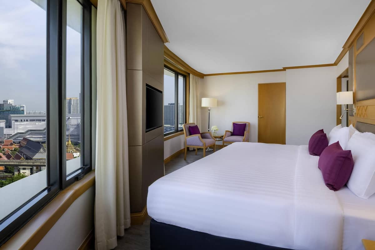 룸, 킹사이즈침대 1개 | 고급 침구, 객실 내 금고, 책상, 노트북 작업 공간