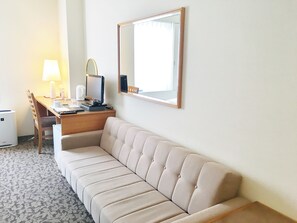 Down comforters, desk, iron/ironing board, free WiFi