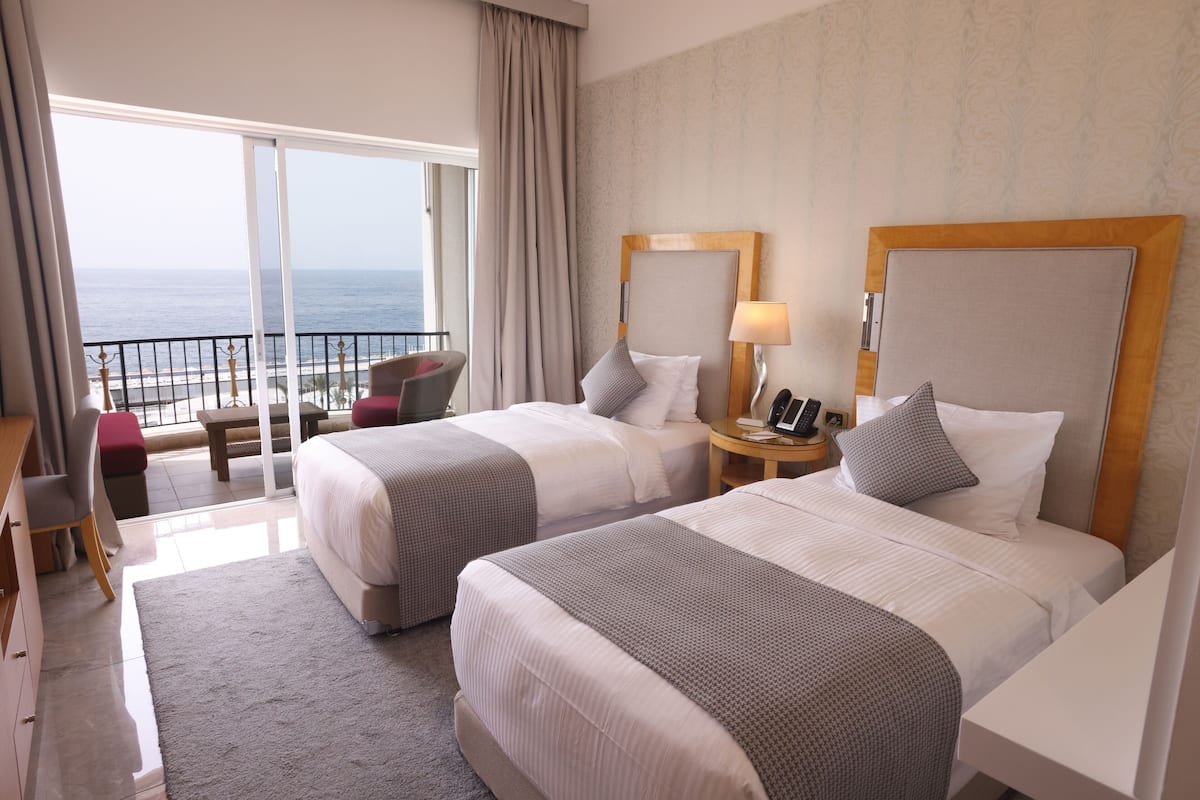 1 quarto, roupas de cama premium, frigobar, cofres nos quartos