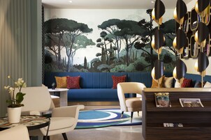 Zona de estar del vestíbulo