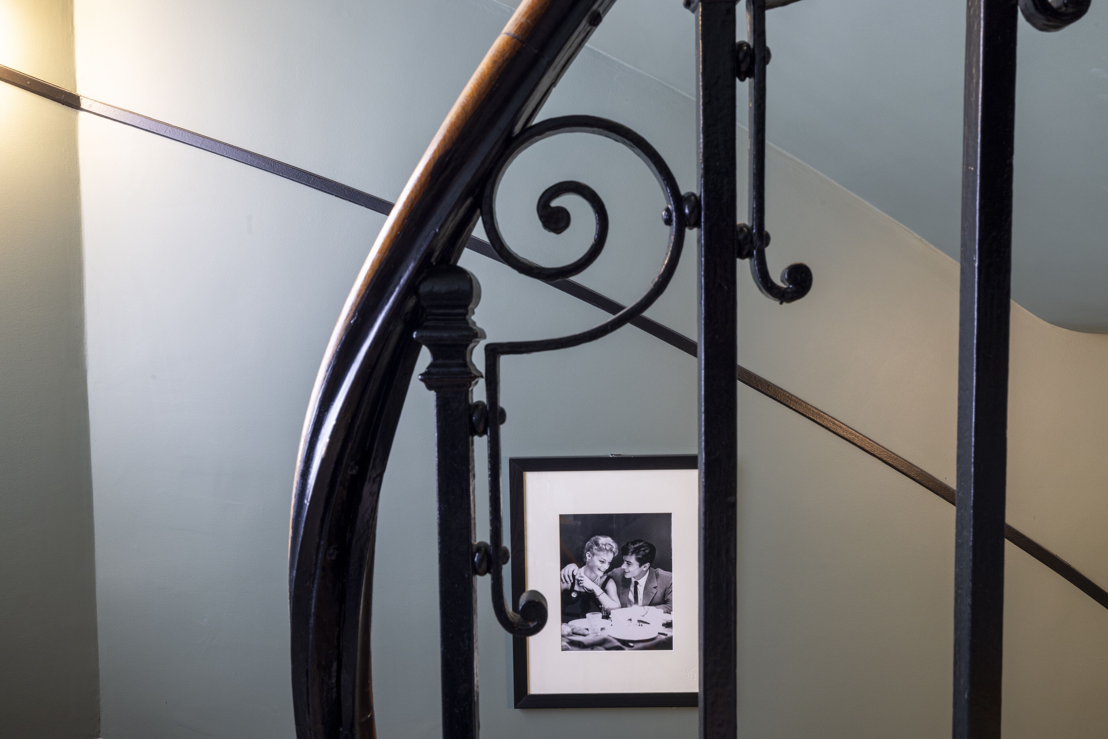 handrails in hallways