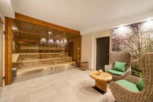 Sale per trattamenti di coppia, sauna, bagno turco