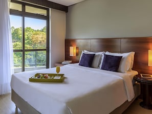 Minibar, in-room safe, desk, blackout curtains