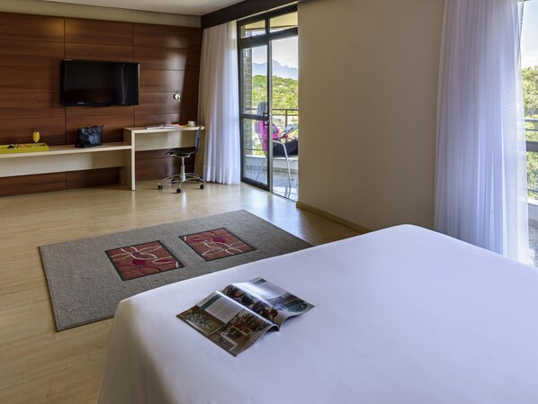 Minibar, in-room safe, desk, blackout curtains