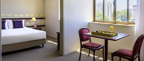 Minibar, in-room safe, desk, blackout drapes