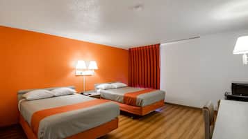 Free WiFi, bed sheets