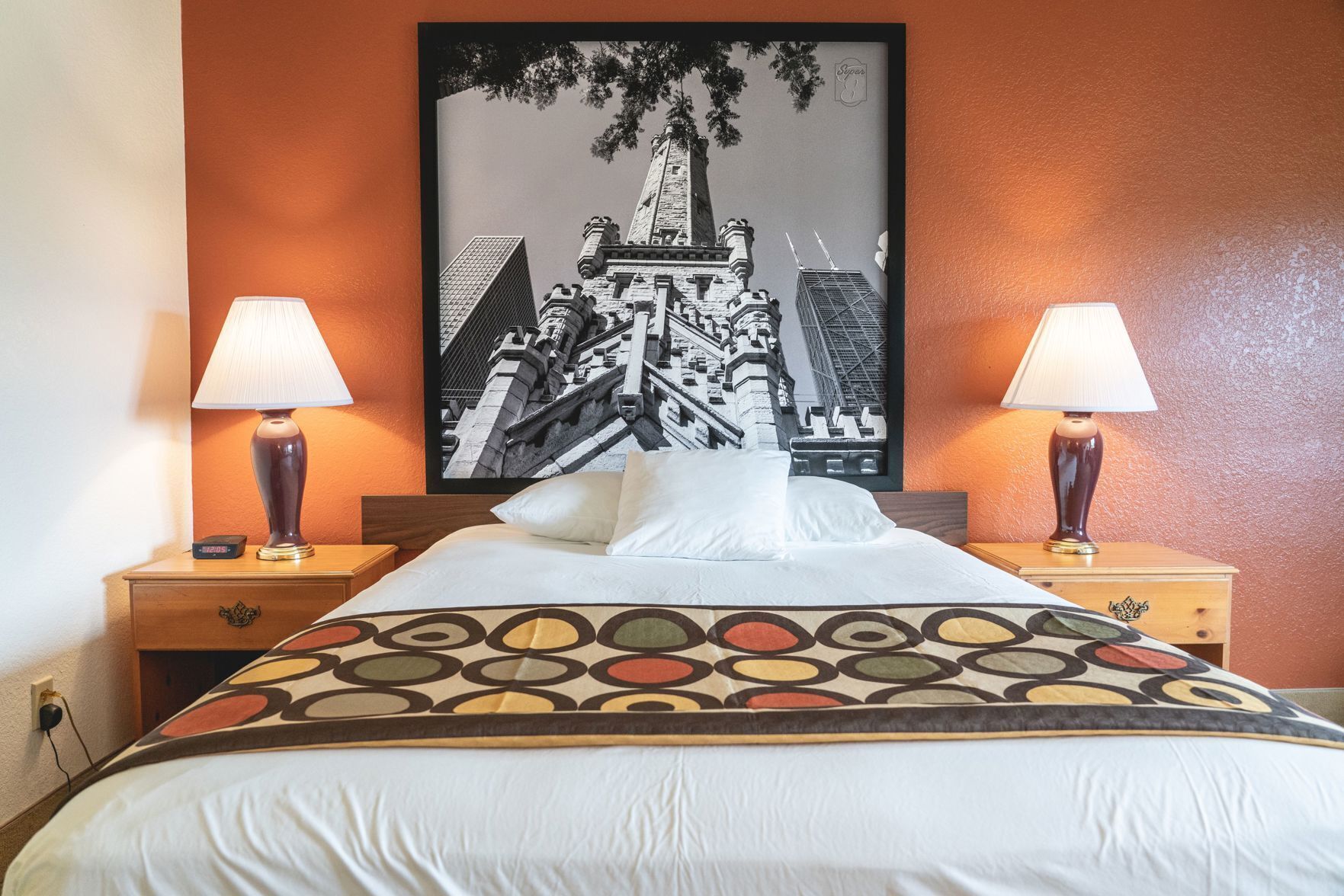 Pillow-top beds, desk, laptop workspace, iron/ironing board