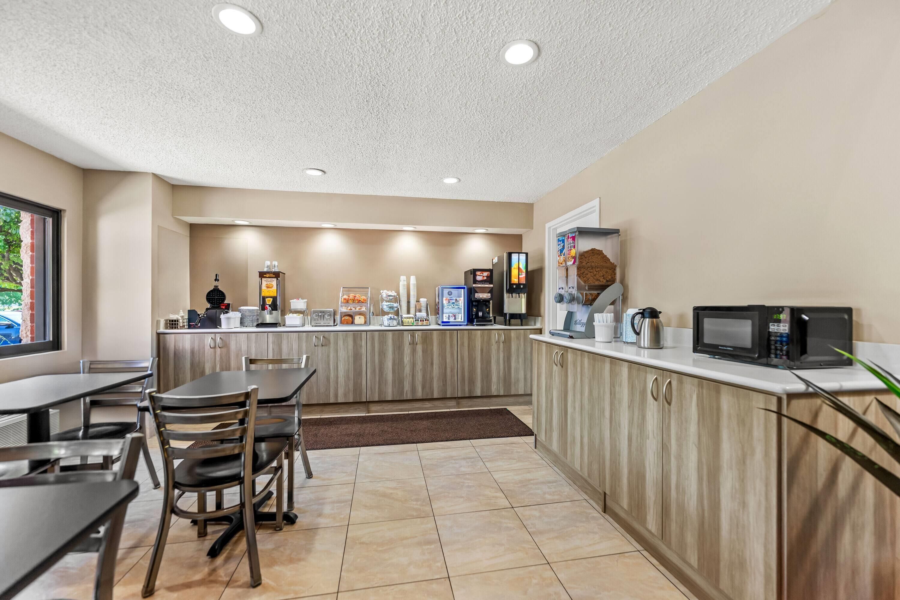 Desayuno continental incluido todos los días