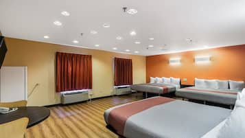 Standard Suite, Multiple Beds, Non Smoking | Desk, laptop workspace, iron/ironing board, free WiFi