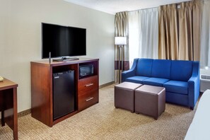 Suite, 1 King Bed with Sofa bed, Non Smoking