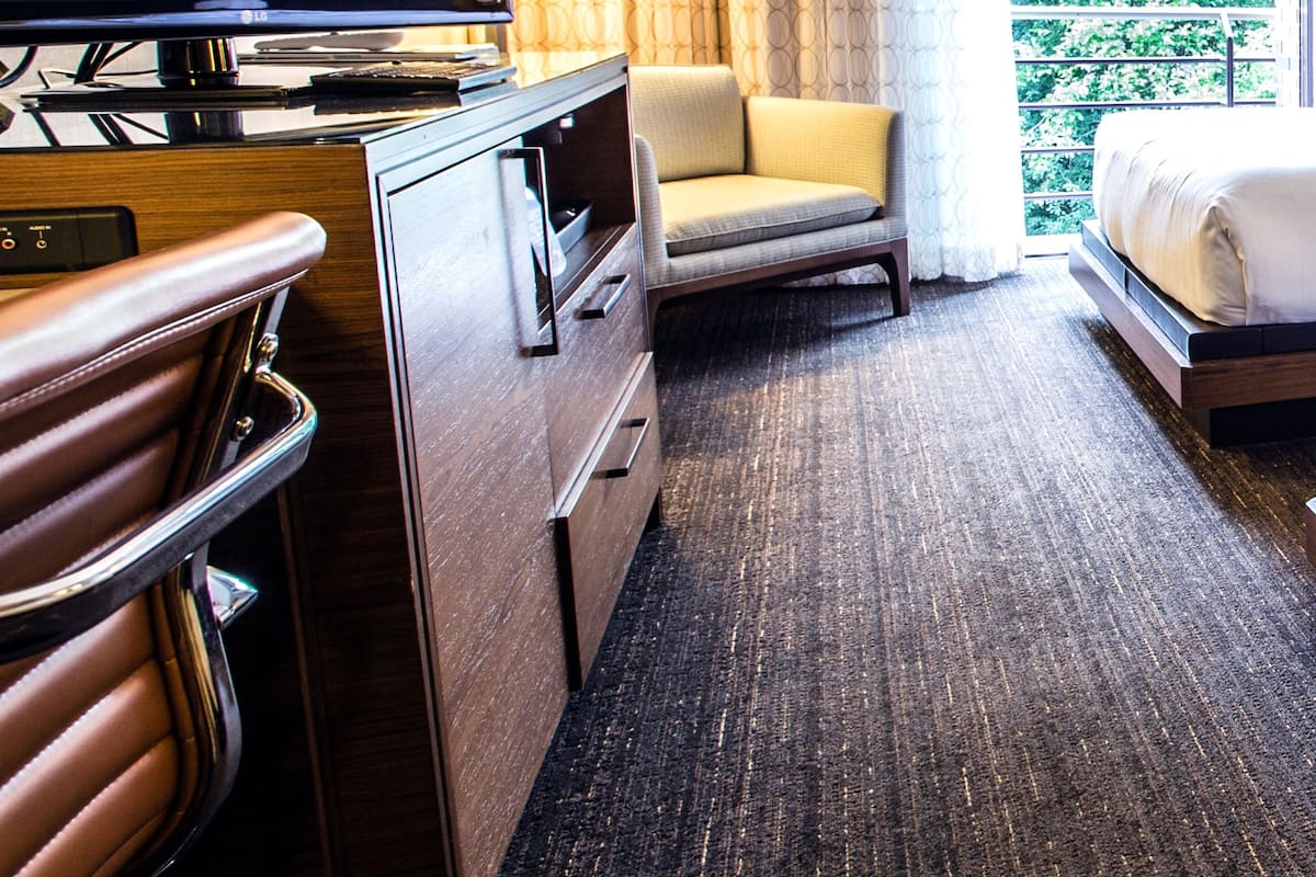 Premium bedding, down comforters, pillowtop beds, in-room safe