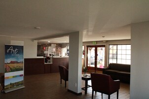 Sala de estar en el lobby