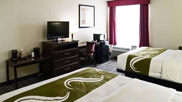Iron/ironing board, free WiFi, bed sheets, alarm clocks