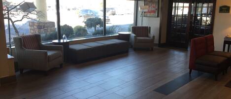 Lobby sitting area