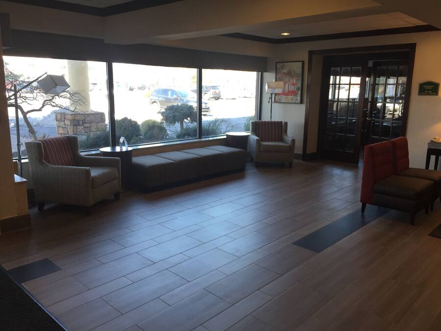 Sala de estar en el lobby