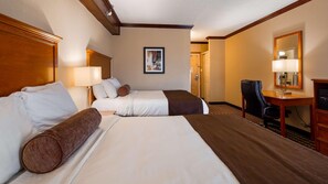 Iron/ironing board, free WiFi, bed sheets, alarm clocks