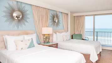 Ropa de cama de alta calidad, colchones con pillow-top y minibar