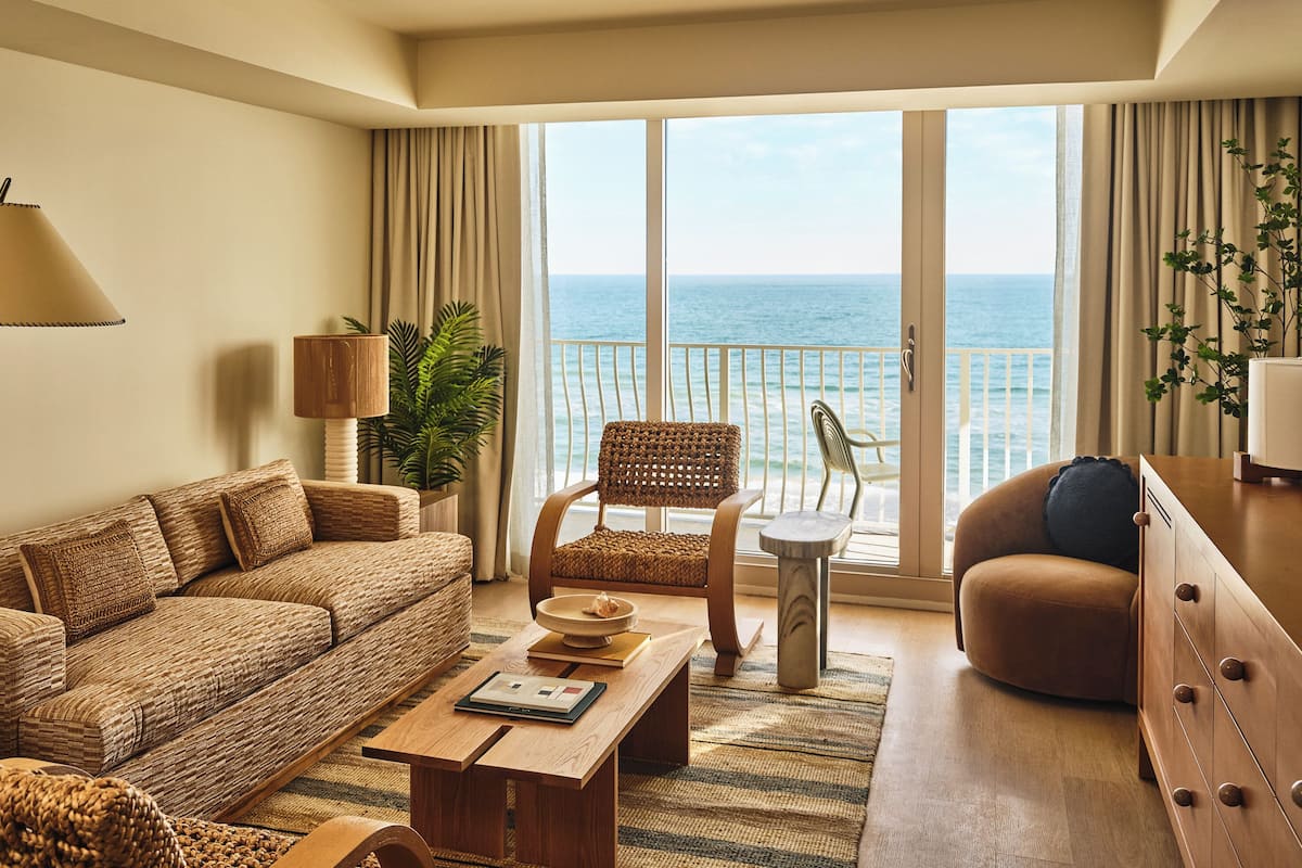 Zimmer, 1 King-Bett, Balkon, Meerseite (Dune House Preview)