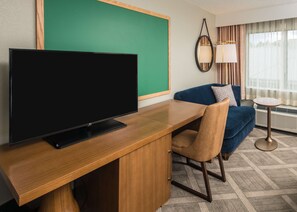 Pillow-top beds, in-room safe, desk, laptop workspace