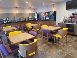 Free daily full breakfast