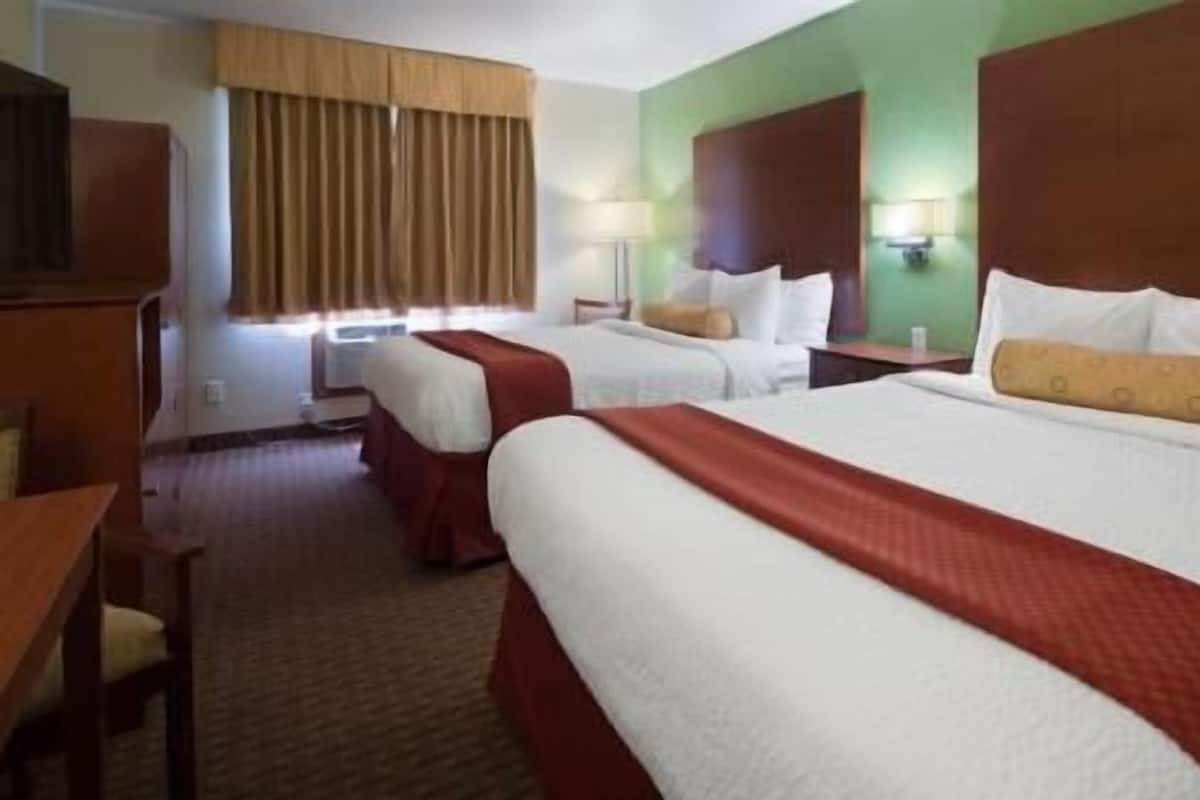 In-room safe, desk, laptop workspace, iron/ironing board