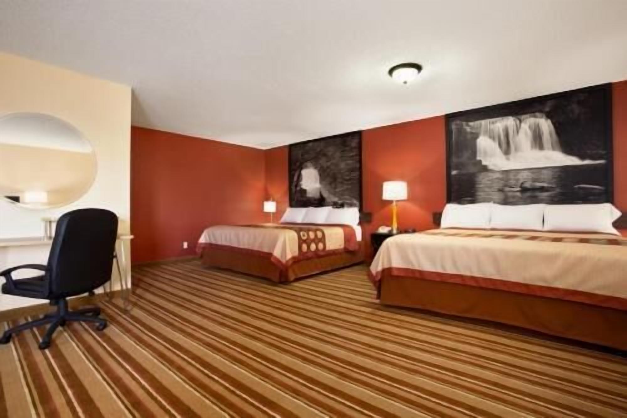 In-room safe, desk, iron/ironing board, free cribs/infant beds