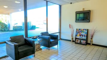 Zona de estar del vestíbulo